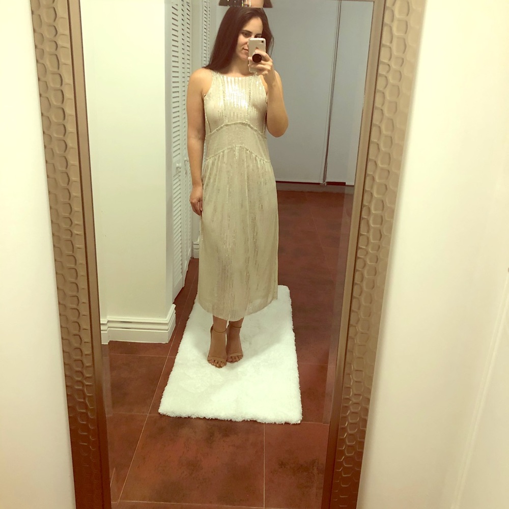 Midi sequin dress